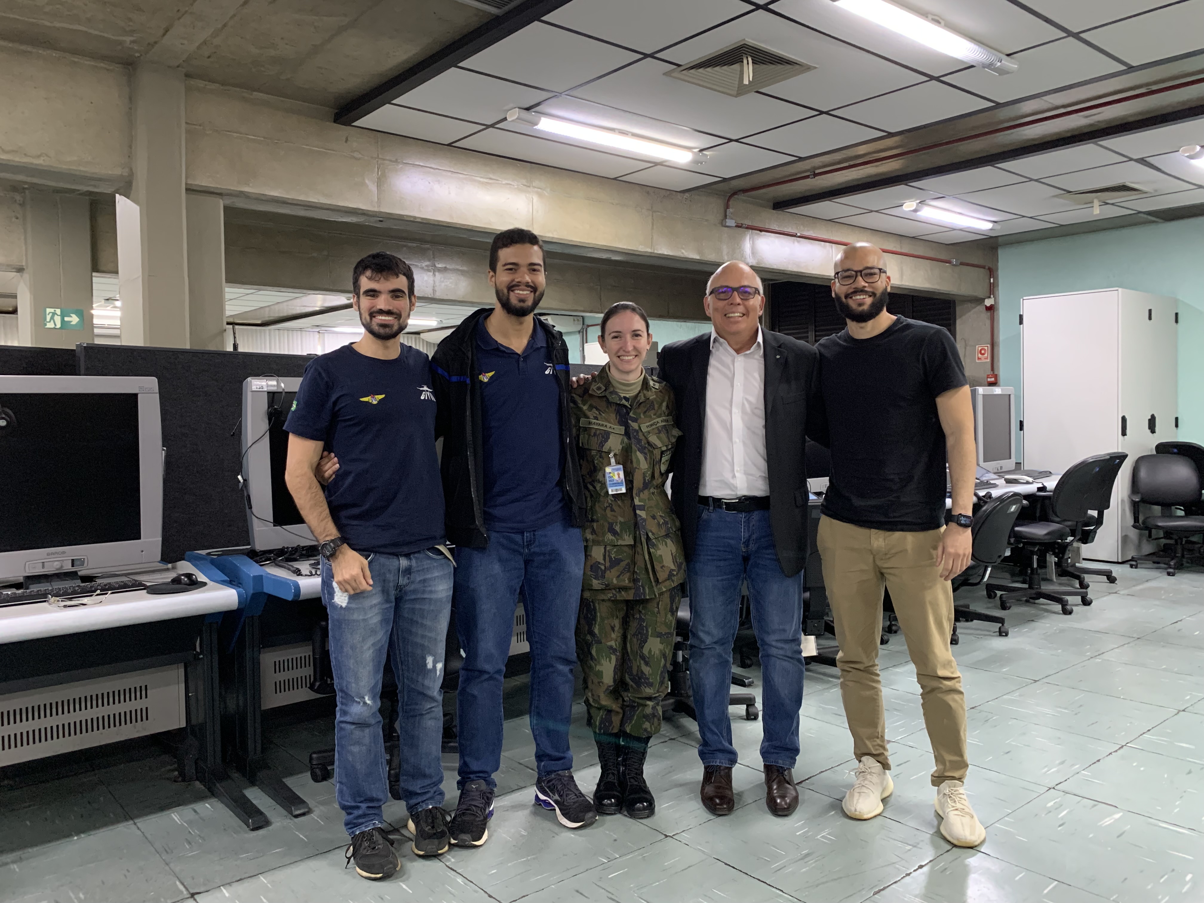 Coleta de dados no Laboratório de Simulação do ICEA